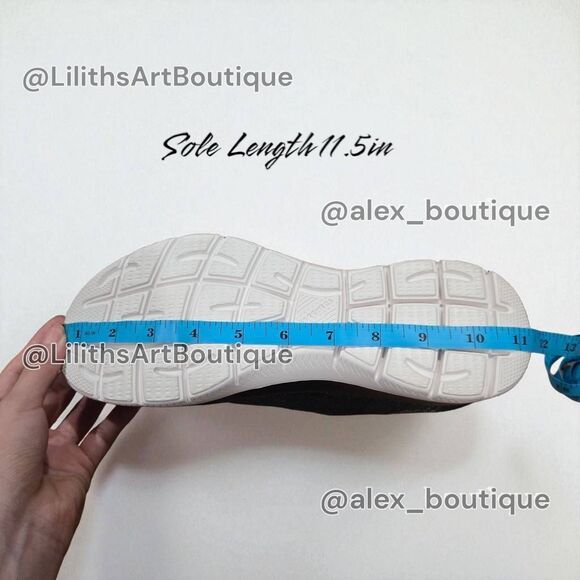 Skechers Slip-In Summits Black Slip-on Memory Foam Sneakers(F030)-Size 9 Women - Picture 10 of 11